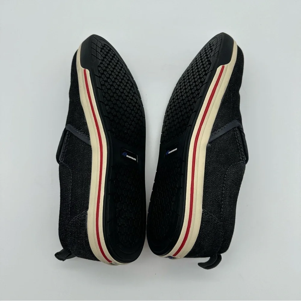 Nautilus Westside Black Denim Slip-On Safety Sneakers